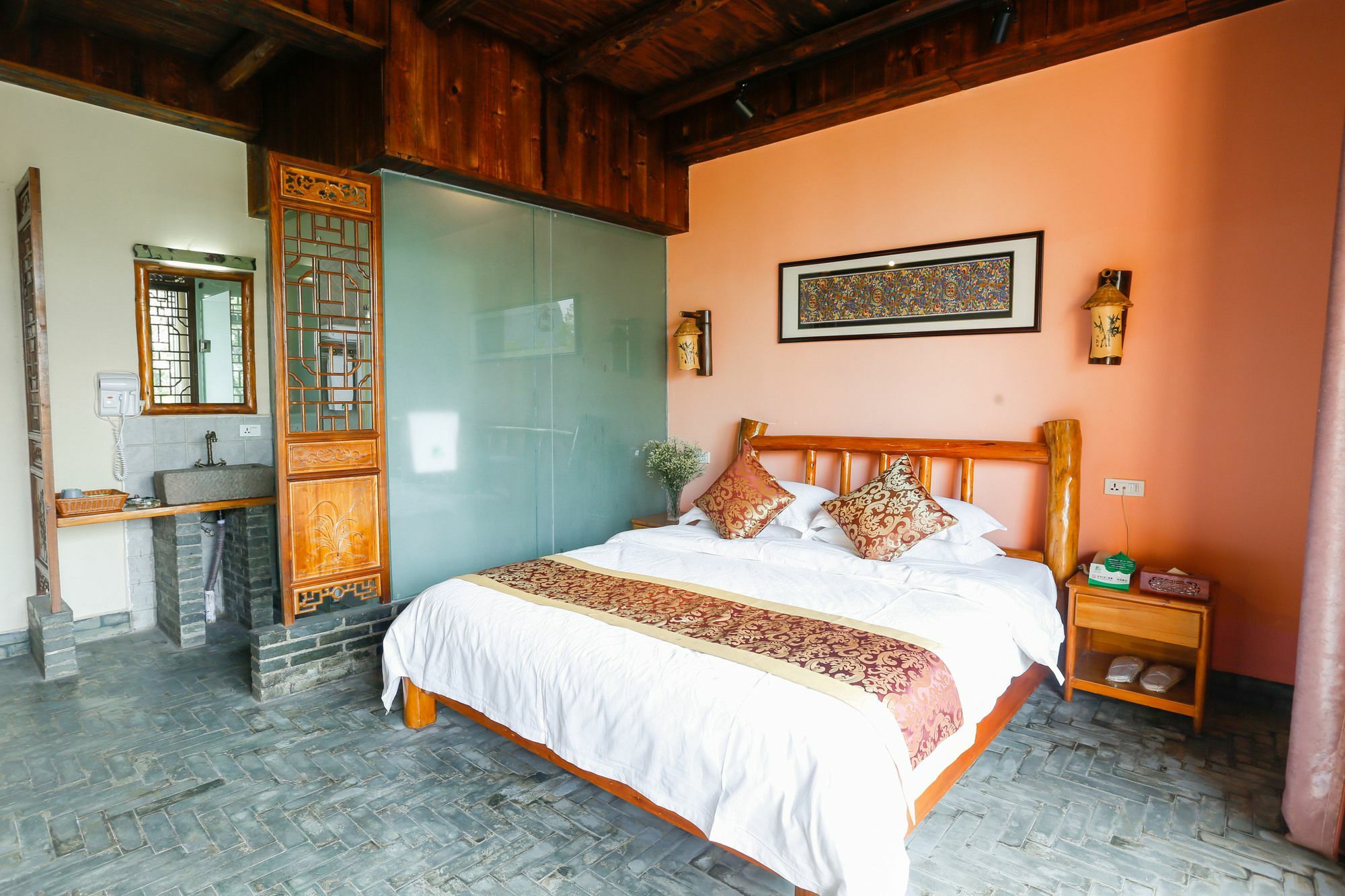 Yangshuo River Lodge Hotel ภายนอก รูปภาพ