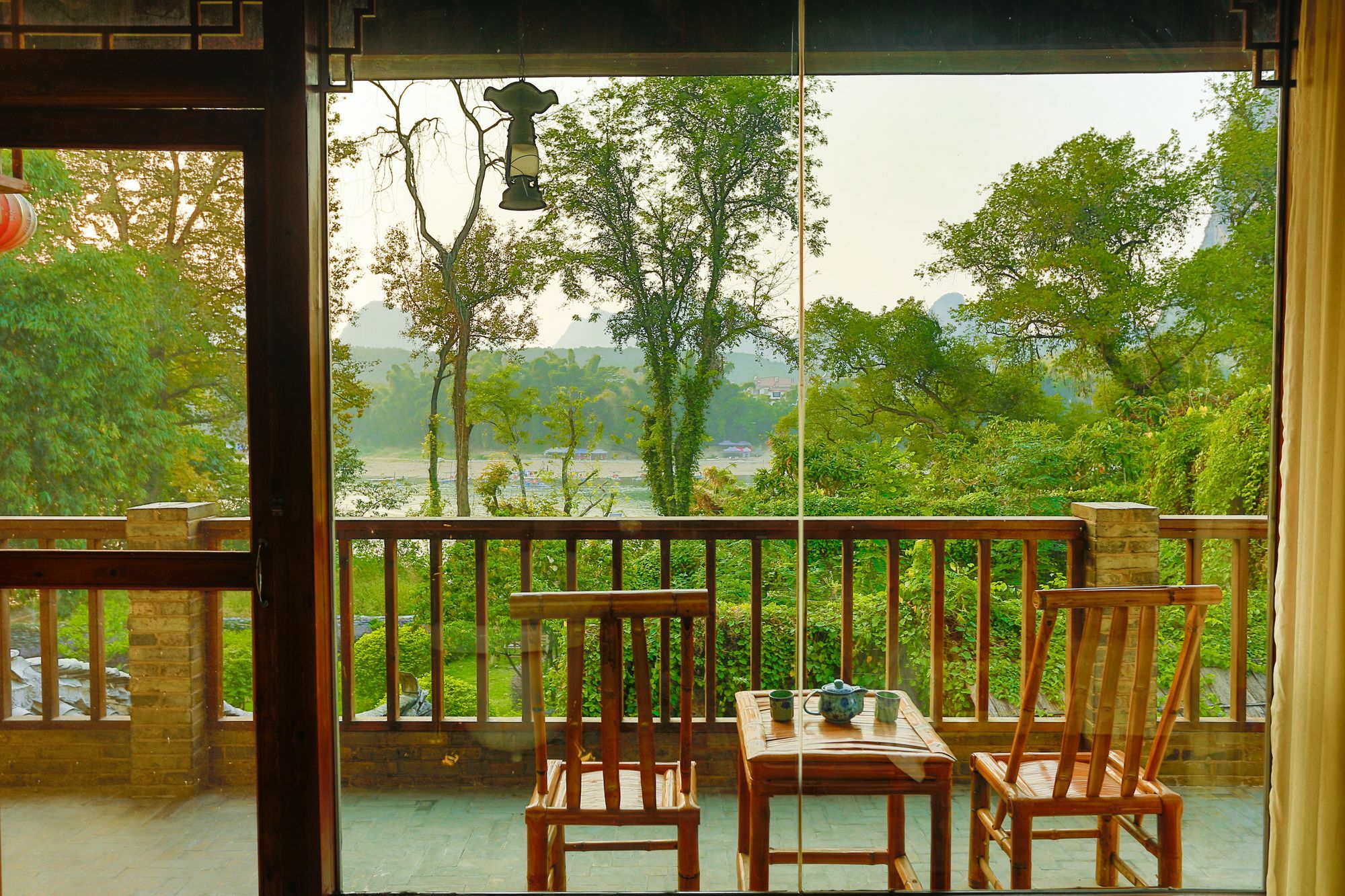 Yangshuo River Lodge Hotel ภายนอก รูปภาพ