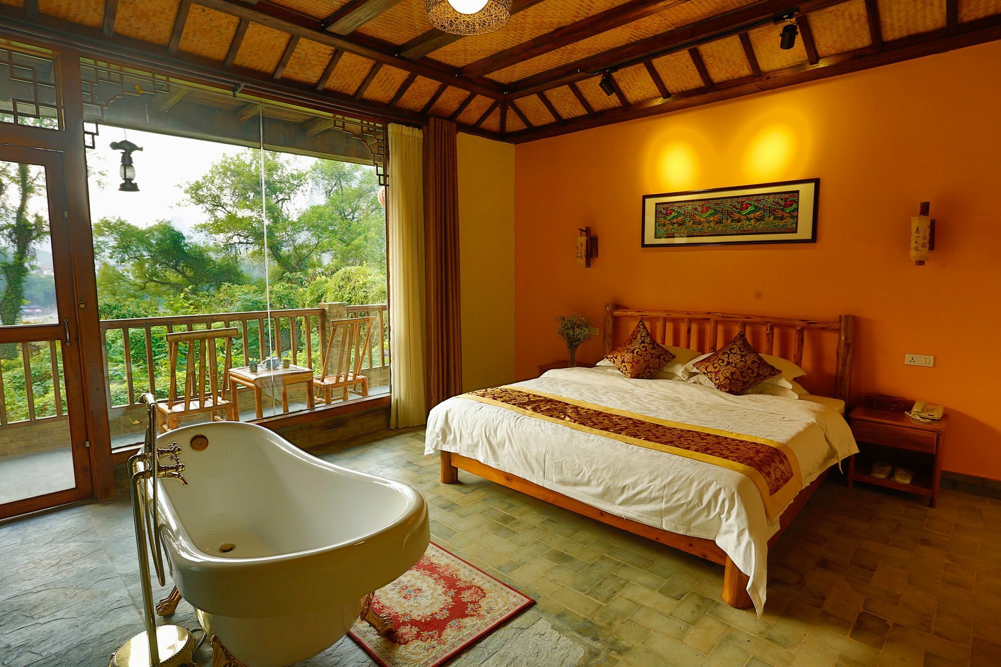 Yangshuo River Lodge Hotel ภายนอก รูปภาพ