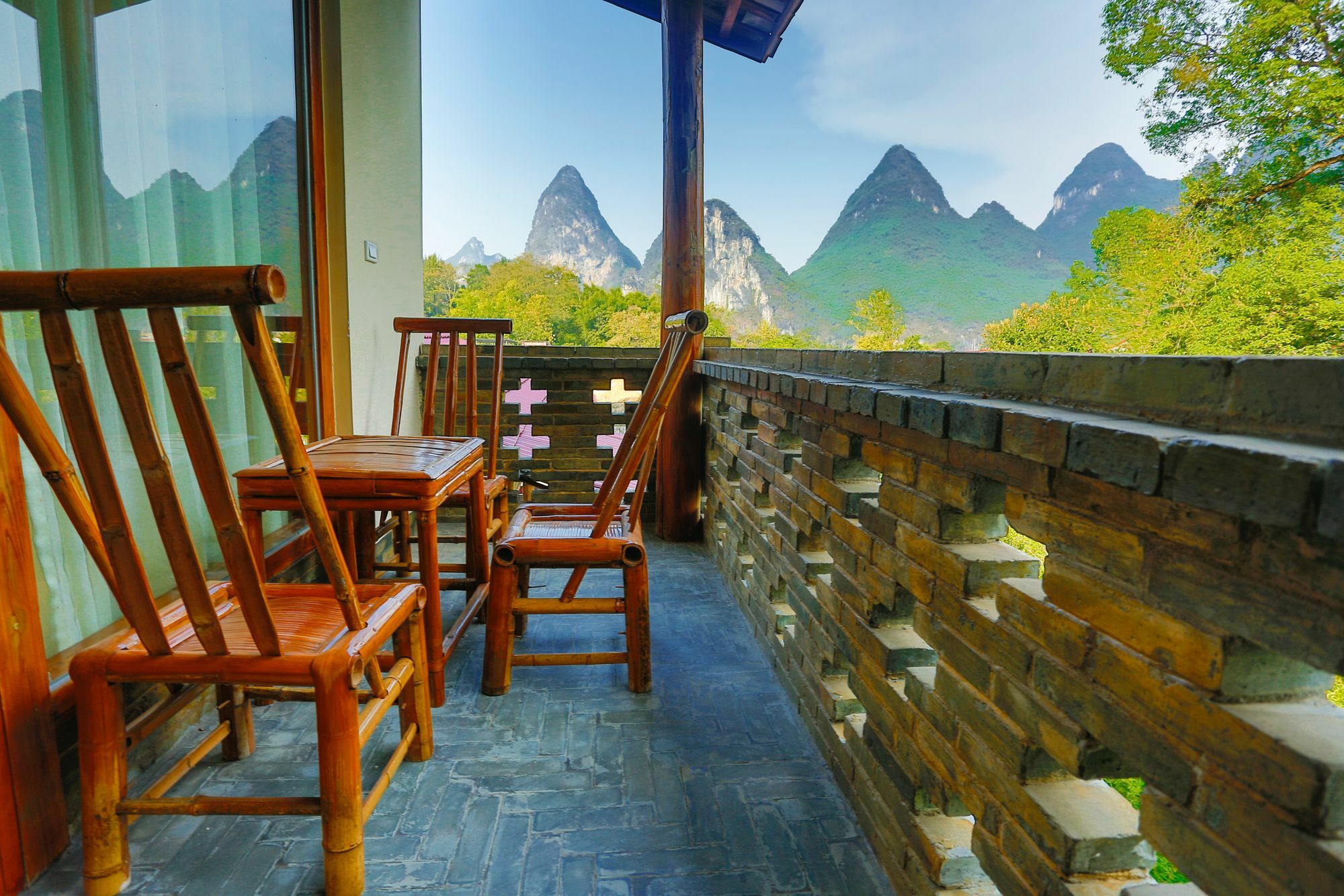 Yangshuo River Lodge Hotel ภายนอก รูปภาพ